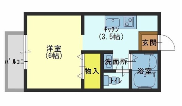 宝殿駅 徒歩17分 1階の物件間取画像